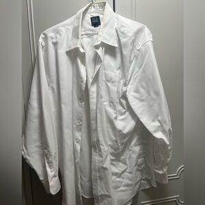 Jos. A. Bank White Dress Shirt Classic Formal Wear